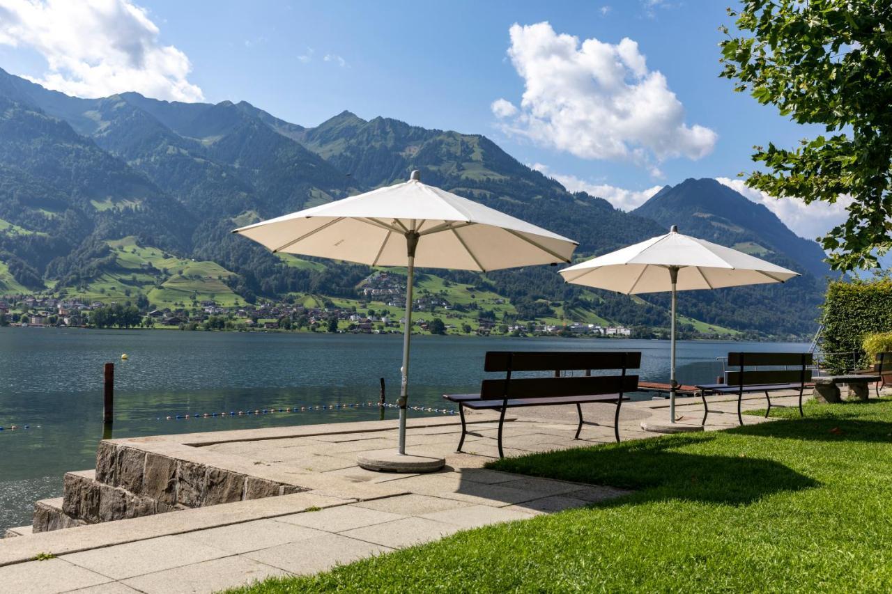 Seehotel Wilerbad Spa&Seminar Sarnen Bagian luar foto