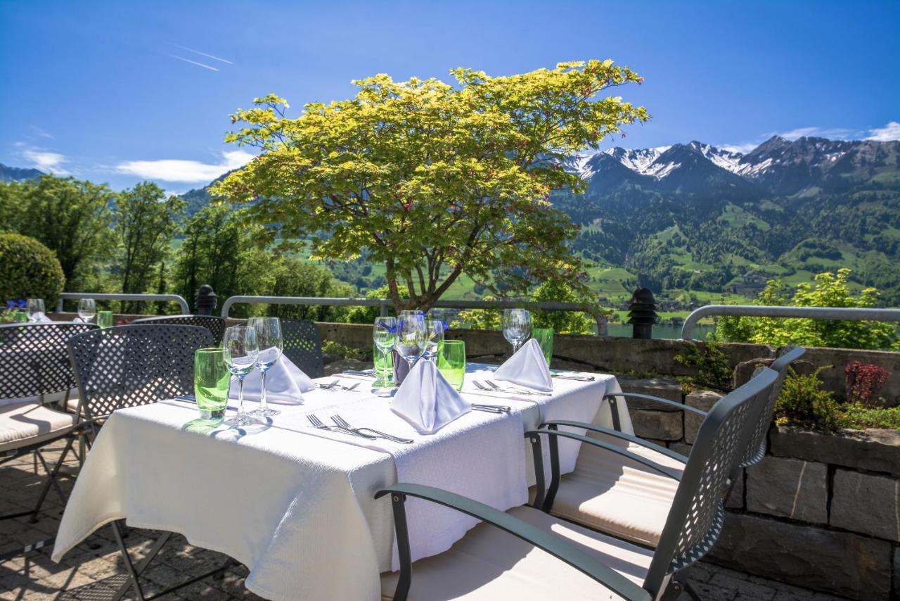 Seehotel Wilerbad Spa&Seminar Sarnen Bagian luar foto